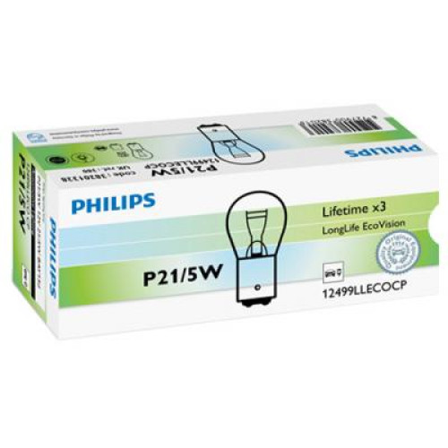 Автолампа Philips 21/5W (PS 12499 LLECO CP)