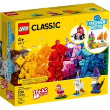 Конструктор LEGO Classic Прозорі кубики для творчості (11013)