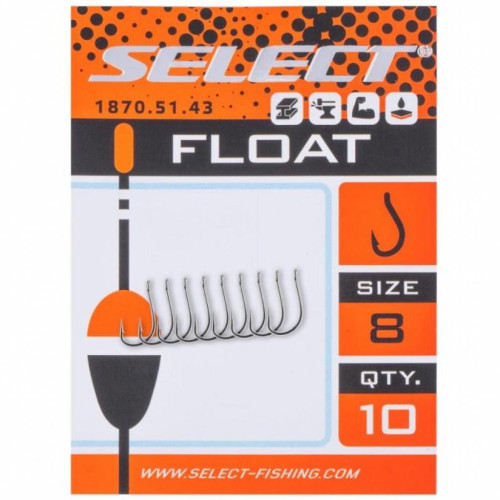 Гачок Select Float 12 (10 шт/уп) (1870.51.41)
