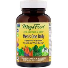 Мультивітамін MegaFood Мультивітаміни для чоловіків, Men's One Daily, 30 таблеток (MGF-10106)