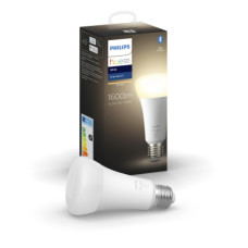 Розумна лампочка Philips Hue E27, 15.5W, White, BT, DIM (929002334903)