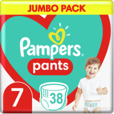 Підгузки Pampers трусики Pants Giant Plus Розмір 7 (17+ кг) 38 шт. (8006540069387)