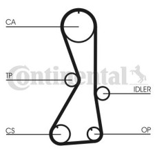 Ремінь ГРМ CONTITECH CT1016