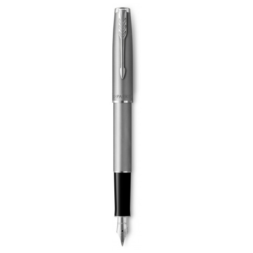 Ручка пір'яна Parker SONNET 17 Essentials Stainless Steel CT  FP F (83 811)