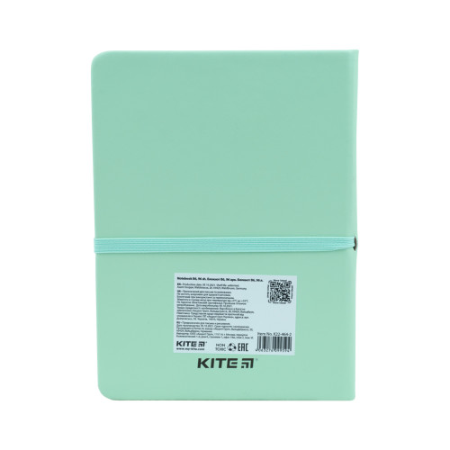 Блокнот Kite В6 96 аркушів Green cat (K22-464-2)