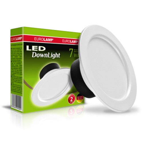 Світильник Eurolamp Downlight серии "E" 7W 30 (LED-DLR-7/3(Е))