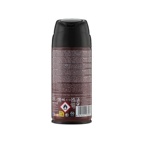 Дезодорант Amalfi Men Choco Wild 150 мл (8414227035035)