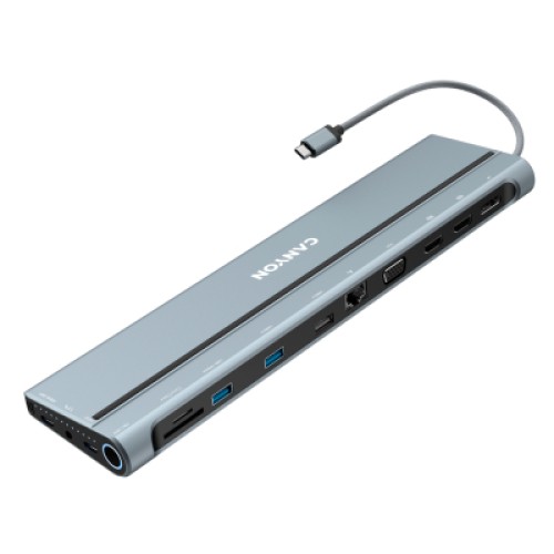 Концентратор Canyon USB-C 14 in 1 (CNS-HDS90)