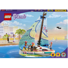 Конструктор LEGO Friends Пригоди Стефані на вітрильному човні 304 деталі (41716)