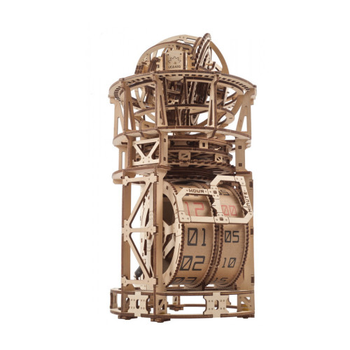 Конструктор Ugears Астроном. Настільний годинник із турбійоном (6337289)