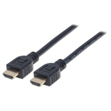 Кабель мультимедійний HDMI to HDMI 3.0m V1.4 CL3 Manhattan Intracom (353946)