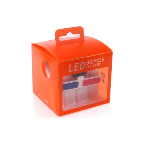 Задня велофара Velotrade Police BC-TL5454 LED USB (LTSS-026)