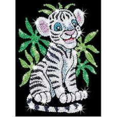 Набір для творчості Sequin Art RED Toby the White Tiger Cub (SA0906)