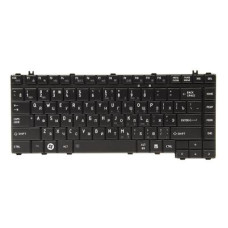 Клавіатура ноутбука PowerPlant TOSHIBA Satellite A200, A300 черный, черный фрейм (KB310296)