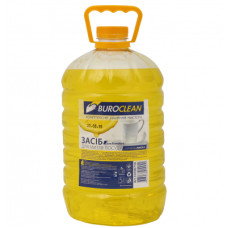 Засіб для ручного миття посуду Buroclean EuroStandart лимон 5 л (4823078912251)