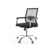 Офісне крісло Аклас Бруно mesh СН TILT Чорне (20987)