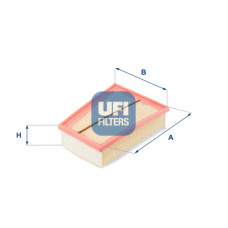 Повітряний фільтр для автомобіля UFI 30.407.00