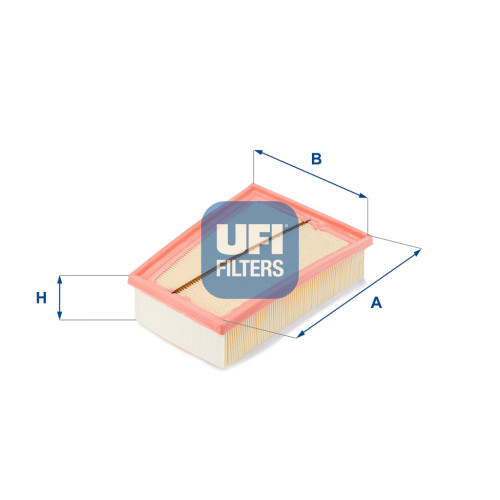 Повітряний фільтр для автомобіля UFI 30.407.00