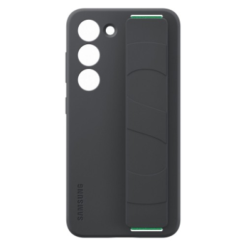 Чохол до мобільного телефона Samsung Galaxy S23 Silicone Grip Case Black (EF-GS911TBEGRU)