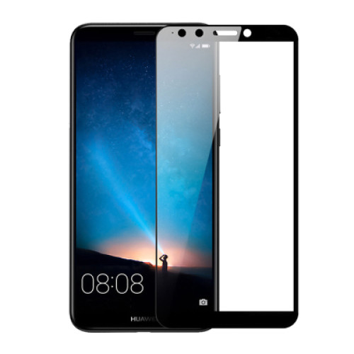 Скло захисне PowerPlant Full screen Huawei Y9 (2018), Black (GL604937)