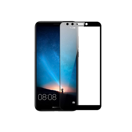 Скло захисне PowerPlant Full screen Huawei Y9 (2018), Black (GL604937)