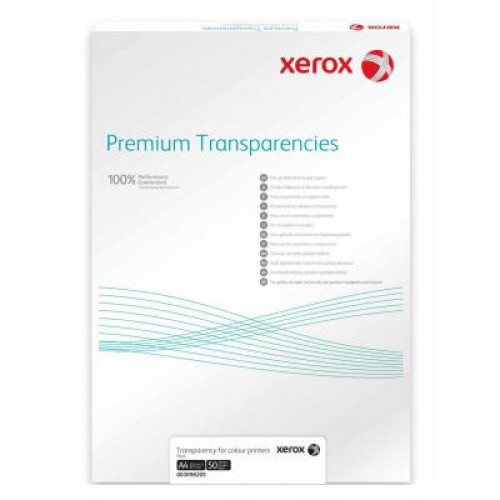 Плівка для друку XEROX A4 Universal Transparency +14mm Removable Stripe/100л (003R98198)