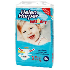 Підгузок Helen Harper Soft&Dry Midi 4-9 кг 54 шт (5411416060116)