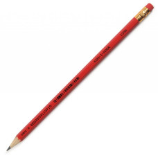 Олівець графітний Koh-i-Noor 1396-3, НВ, with eraser, red (139600200179)