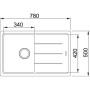 Мийка кухонна Franke BASIS BFG 611-78 /114.0258.031