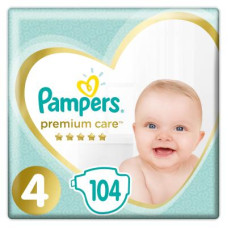 Підгузок Pampers Premium Care Maxi Розмір 4 (9-14 кг) 104 (4015400465447)