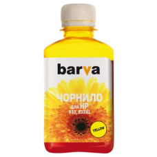 Чорнило Barva HP 933/933XL 180мл YELLOW Pigmented (H933-723)