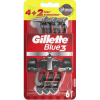 Бритва Gillette BLUE 3 6шт (7702018516759)