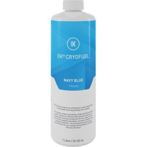 Охолоджуюча рідина EKWB EK-CryoFuel Navy Blue (Premix 1000mL) (3831109813270)