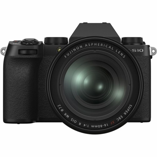 Цифровий фотоапарат Fujifilm X-S10+ XF 16-80mm F4.0 Kit Black (16670077)