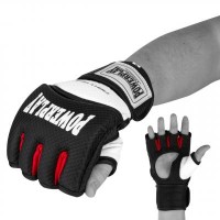 Рукавички для MMA PowerPlay 3075 XL Black/White (PP_3075_XL_Bl/White)