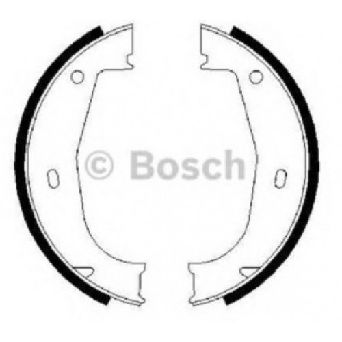 Гальмівні колодки Bosch 0 986 487 728