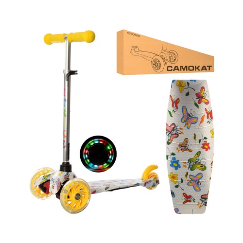 Самокат iTrike Mini yellow (3-013-4-F-Y yellow)