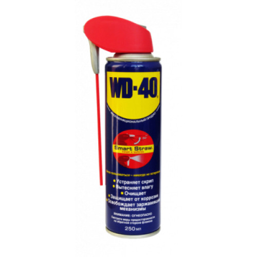 Мастило автомобільне WD-40 SMART STRAW аероз. 250мл (124W700050)