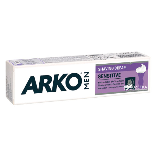 Крем для гоління ARKO Sensitive 65 мл (8690506094515)