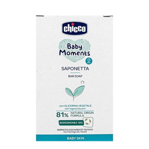 Дитяче мило Chicco м'яка піна Baby Moments, 100 г (10398.00)