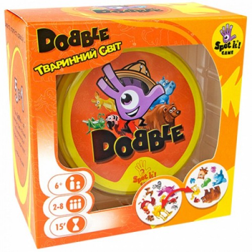 Настільна гра Аsmodee Dobble Animaux укр. (6289)