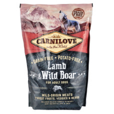 Сухий корм для собак Carnilove Adult Lamb and Wild Boar 1.5 кг (8595602508983)