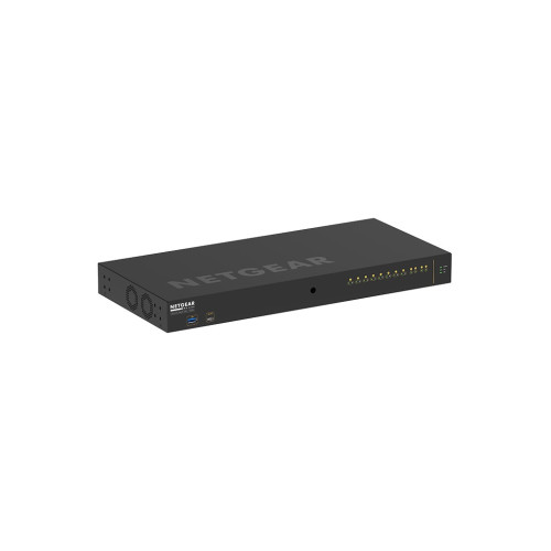 Комутатор мережевий Netgear Комутатор M4250-10G2F-POE+ (GSM4212P) 8x1GE PoE+(125W), 2x1G (GSM4212P-100EUS)