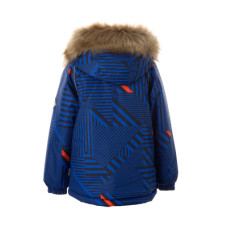 Куртка Huppa MARINEL 17200030 синій з принтом 104 (4741632031593)