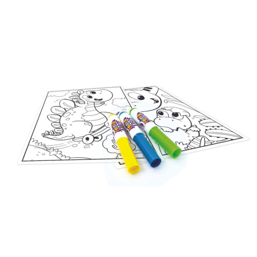 Набір для творчості Crayola Mini Kids Розмальовка багаторазова Динозаври (81-1499-2)