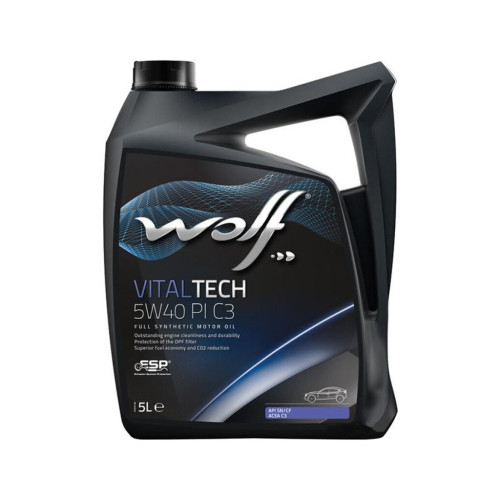 Моторна олива Wolf VITALTECH 5W40 PI C3 5л (8303012)