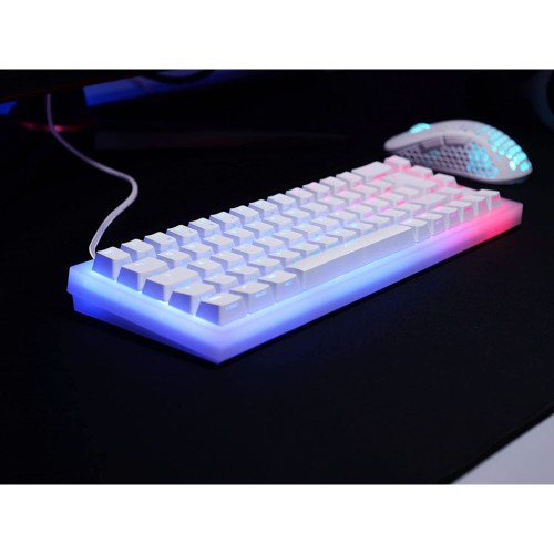 Клавіатура Xtrfy K5 68 keys Kailh Red Hot-swap RGB UA White (K5-RGB-CPT-TPWHITE-R-UKR)