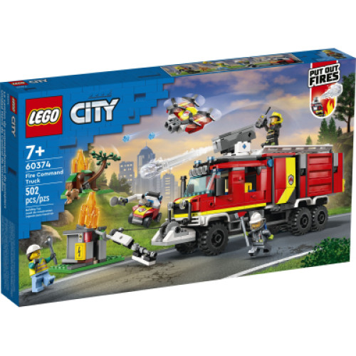 Конструктор LEGO City Пожежна машина 502 деталі (60374)