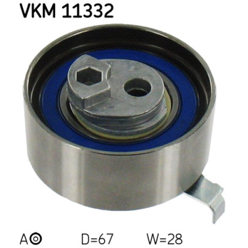 Ролик натягувача ременя SKF VKM 11332