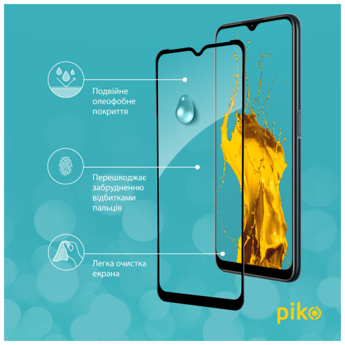 Скло захисне Piko Full Glue RealMe C31 (1283126540769)